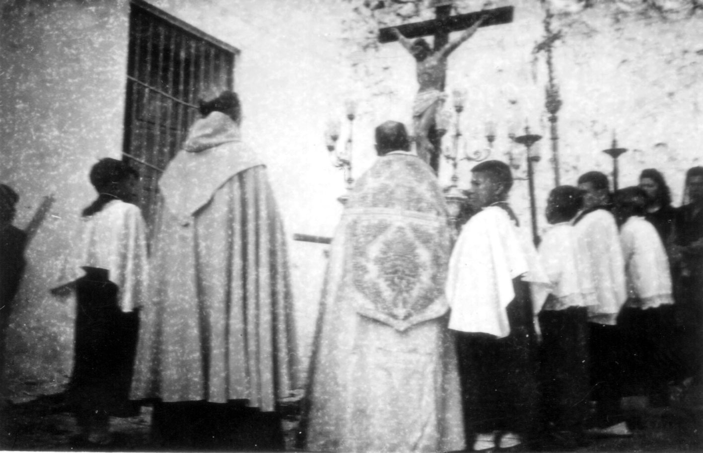 Cristo del Perdon y la buena muerte Godelleta 1945