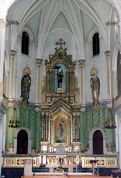 altar mayor iglesia de san cristobal valencia
